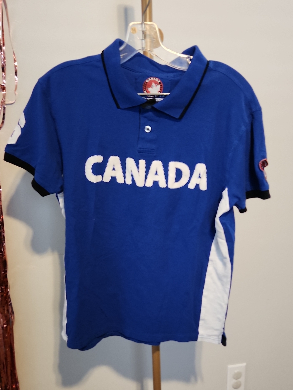 Blue CANADA Polo Shirt